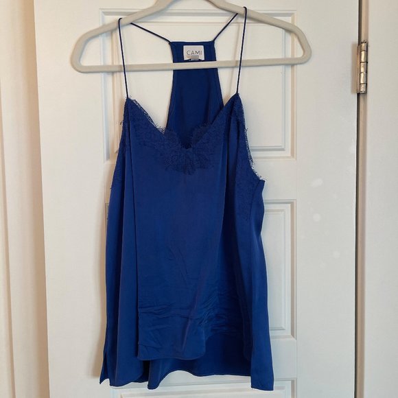 Cami NYC Racer Charmeuse Cami - Picture 2 of 2